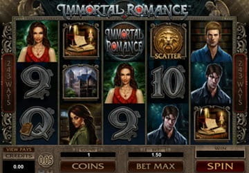 Slotul Immortal Romance creat de Microgaming