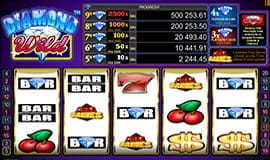 Diamond wild slot popular cu Jackpot