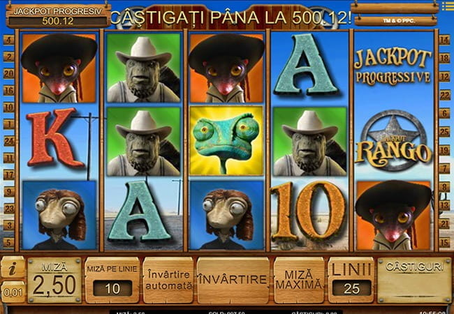 Esti recompensat de 5 ori pe o singura linie de slot