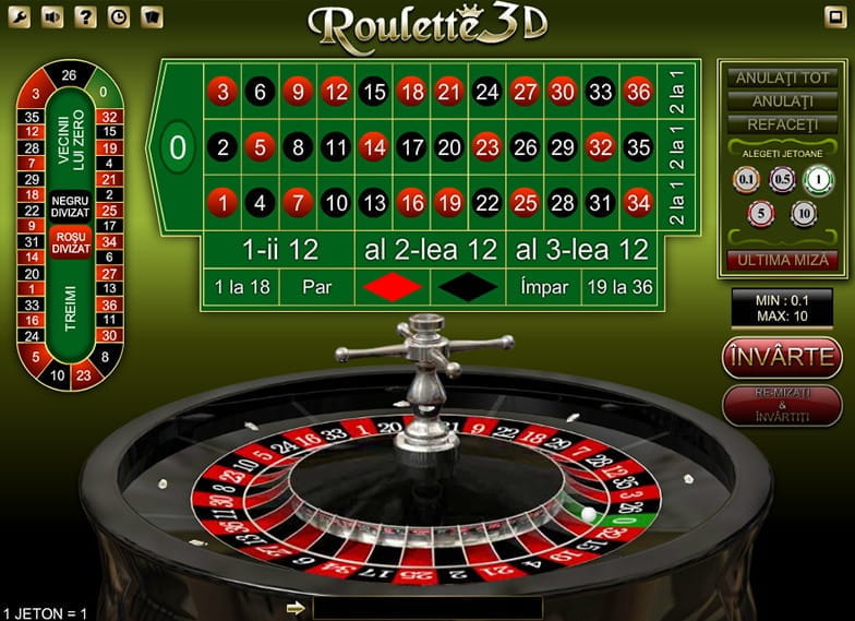 Ruleta 3D la Winmasters Romania