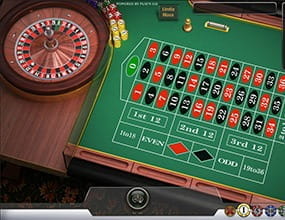 European Roulette online