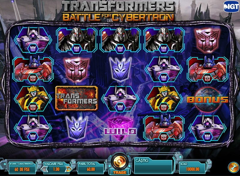 Transformers Battle for Cybertron slot