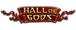 Hall of Gods slot logo