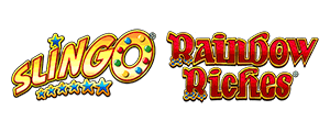 Slingo Rainbow Riches slot logo