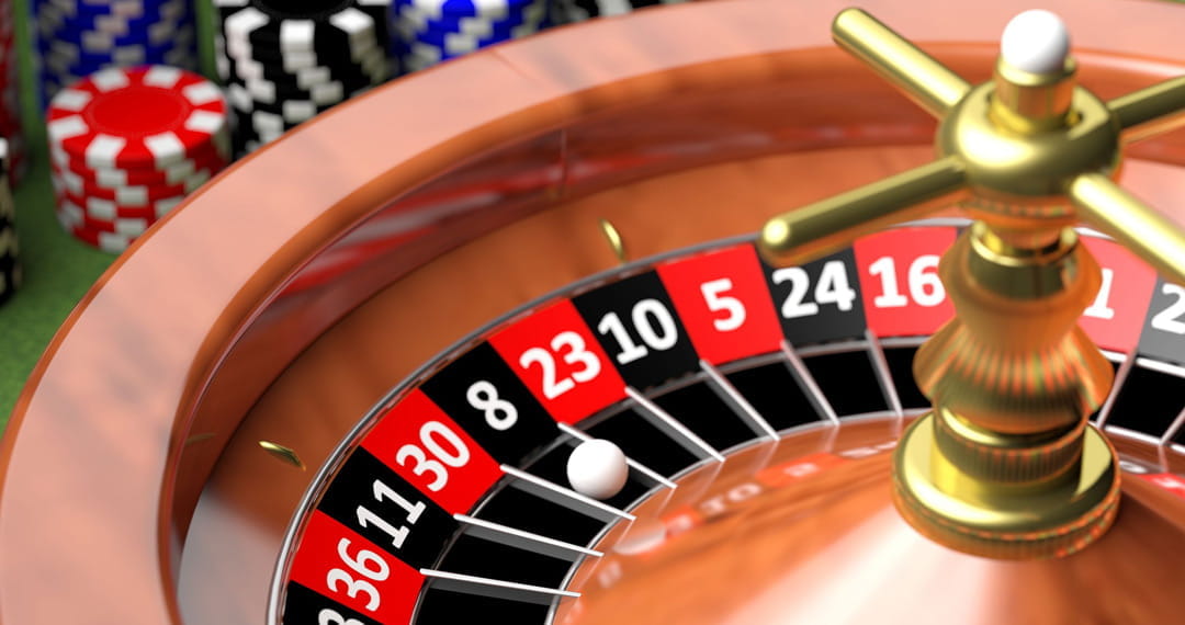 Wooden Roulette Wheel With Numbers