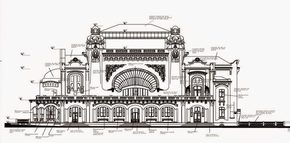 Casino Constanta Construction Plans 