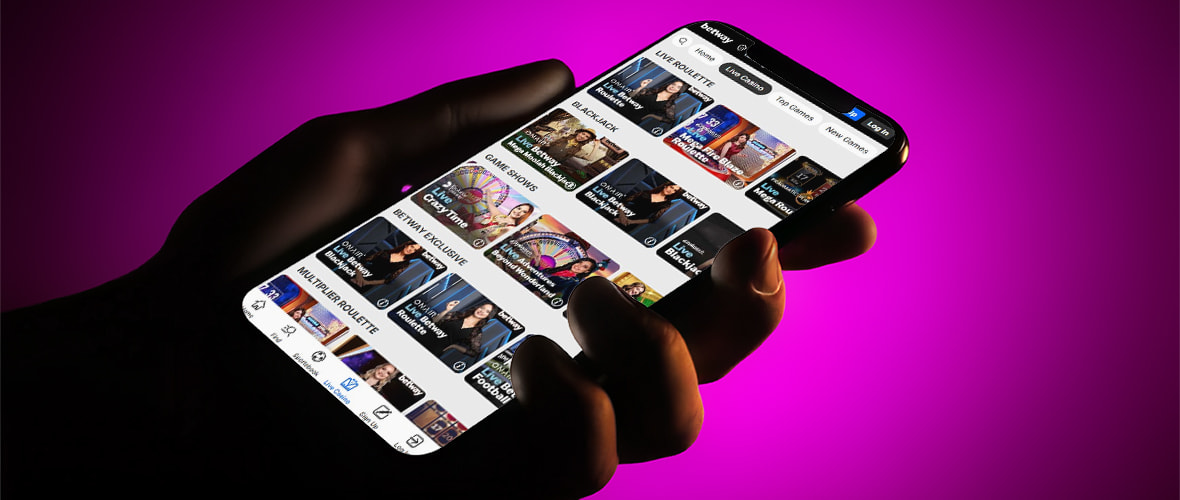 Exclusive Live Dealer tables at Betway.