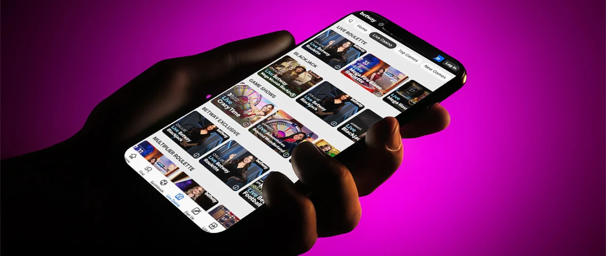 Exclusive Live Dealer tables at Betway.