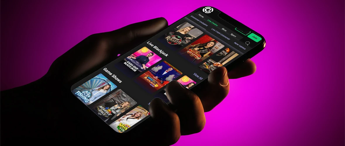 Betting on a real wheel at Grosvenor Victoria London from home.