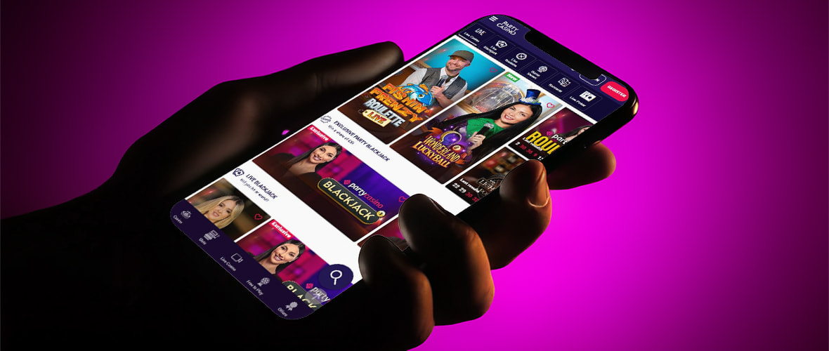 Live Casino at PartyCasino — Evolution Gaming’s Crazy Time game show.